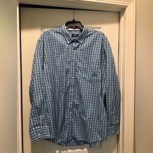 Izod long sleeve button down shirt XXL